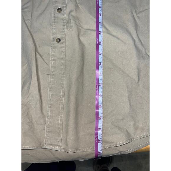 Vintage Pendleton Hunting Shirt Button Up Hong Kong Made Brown orange LS Large - Picture 11 of 11